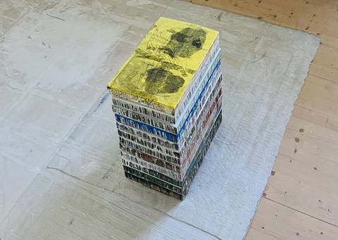 Holzobjekt - Kunstdepot Göschenen, 2022-2024