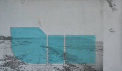 Projektion Grundriss Kunsthalle Lisboa, 2014